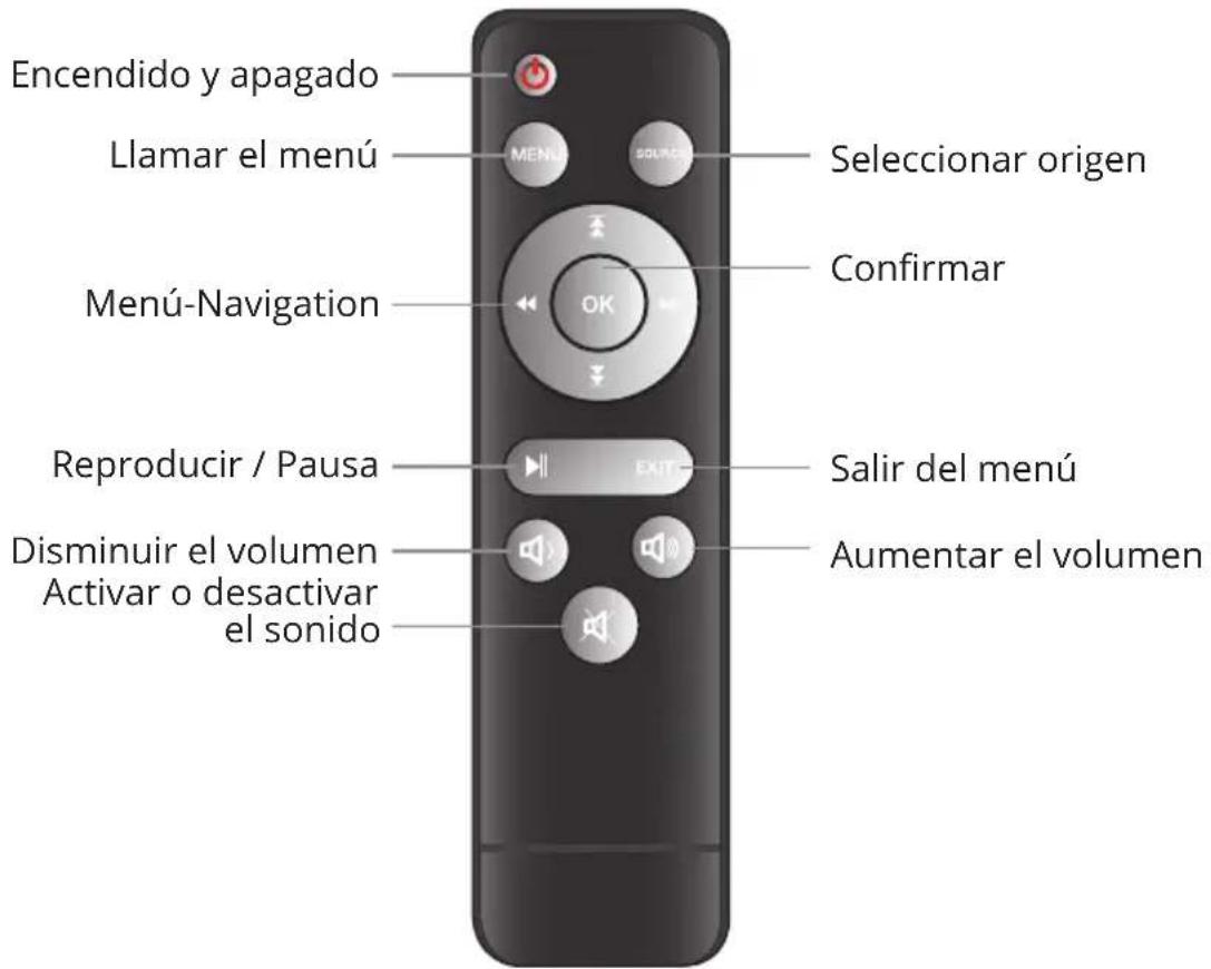 LA VAGUE LV-HD200 - CONTROL REMOTO - 1