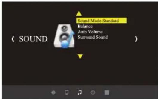 LA VAGUE LV-HD151 - Sound Menu - 1