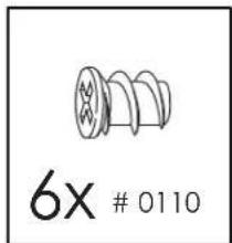 Nexera 102803 - Hardware List Liste de quincaillerie - 22