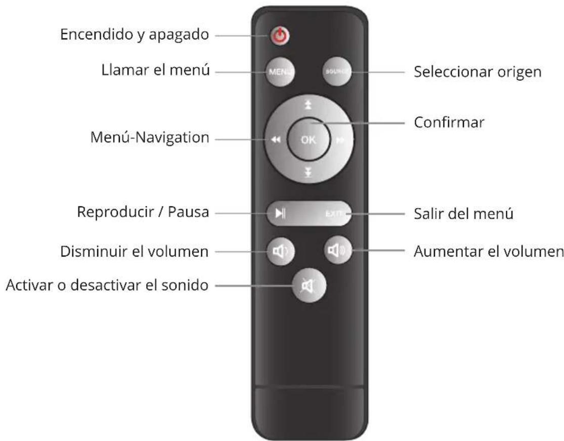 LA VAGUE LV-HD240 - CONTROL REMOTO - 1