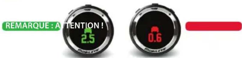 REMARQUE : ATTENTION! 2.5 MOBILE 0.6 MOBILE