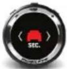 Mobileye 630 - Modifica del livello di luminosità: - 1