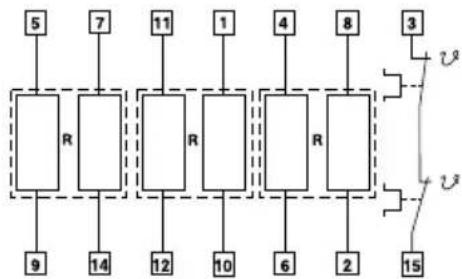 Grundfos UPS 26-99 SFC - Câblage interne UPS - 3