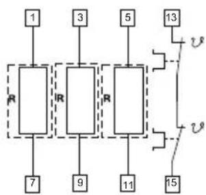 Grundfos UPS 26-99 SFC - Câblage interne UPS - 2
