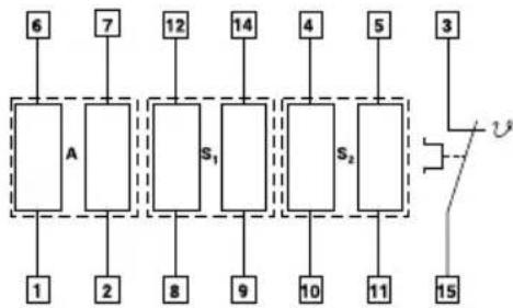 Grundfos UPS 26-99 SFC - Câblage interne UPS - 2