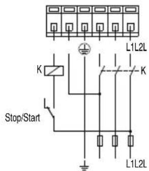 Grundfos UPS 26-99 SFC - Esquemas de cableado - 1