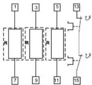 Grundfos UPS 15-58 FC - Internal wiring UPS - 2