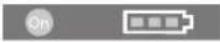 BOSCH GRT 18V-33 Professional - Battery charge indicator - 1