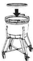 Masterbuilt Kamado MCG 300S - Montaje de la parrilla - 4