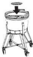 Masterbuilt Kamado MCG 300S - Montaje de la parrilla - 2