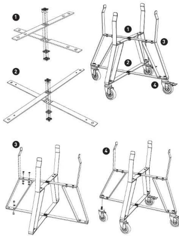 Masterbuilt Kamado MCG 300S - Assembly | Assemblage | Ensamblaje - 1