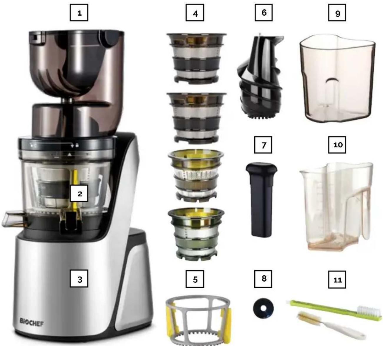 BioChef Quantum - Pièces et Accessoires - 1