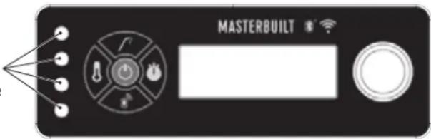 Masterbuilt MB20040221 - Para configurar la hora: - 1