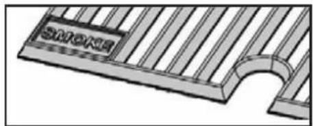 Masterbuilt MB20040221 - SMOKE + SEAR GRATES - 1