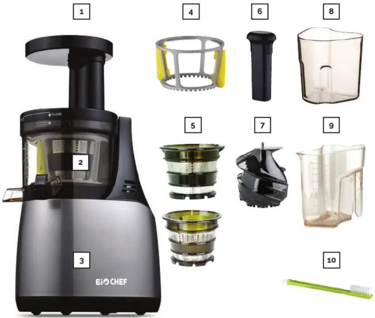 BioChef Synergy - Pièces et Accessoires - 1