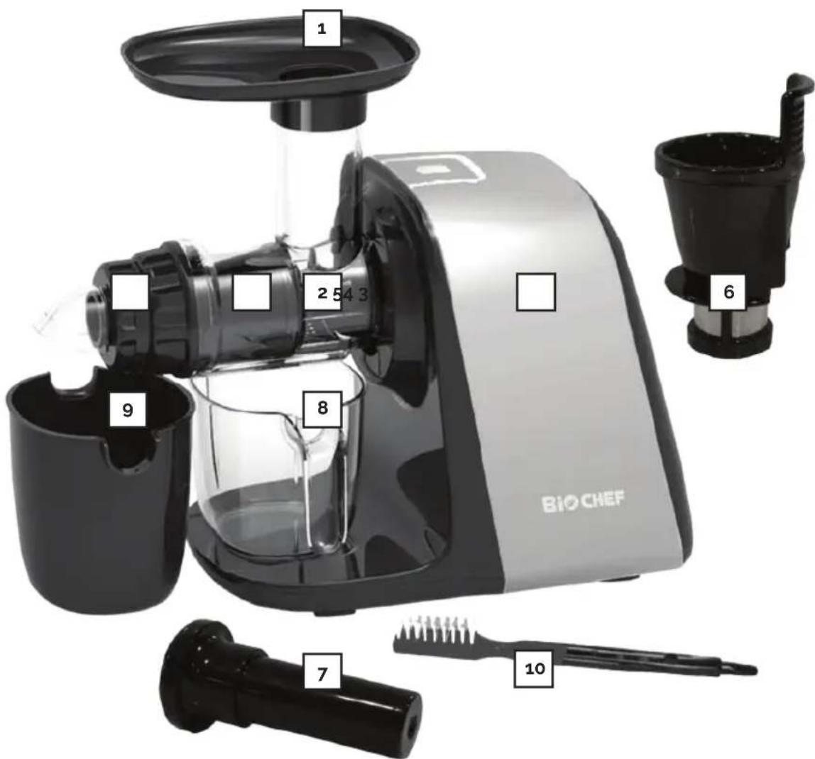 BioChef Axis Compact - Parts and Accessories - 1