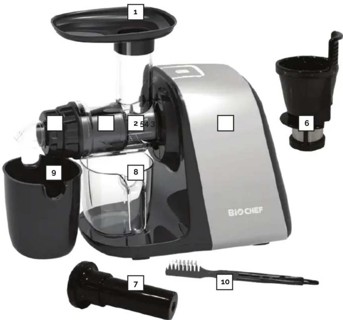 BioChef Axis Compact - Pièces et Accessoires - 1