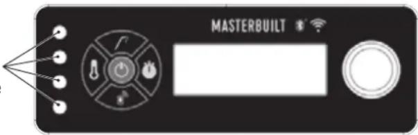 Masterbuilt MB20041220 - Para configurar la hora: - 1