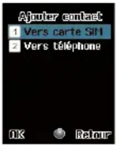 SFR 132 - comment créer un contact ? - 2