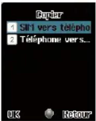 SFR 132 - comment importer leS contactS de la carte Sim ? - 3