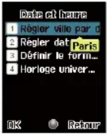 SFR 132 - comment changer la date et l'heure ? - 4