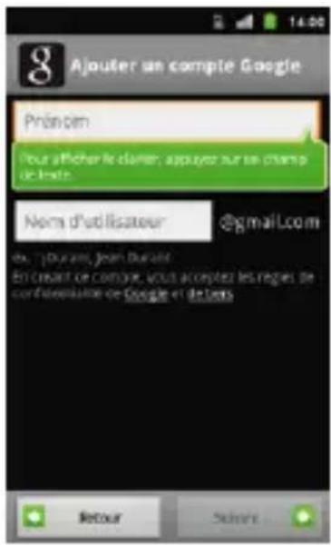 SFR STARADDICT II - Si vous avez un compte Gmail™ : - 3