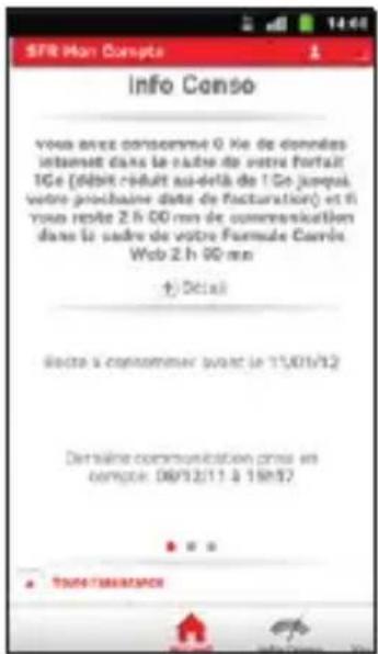 SFR STARADDICT II - COMMENT CONSULTER MA CONSOMMATION MOBILE AVEC SFR MON COMPTE ? - 3
