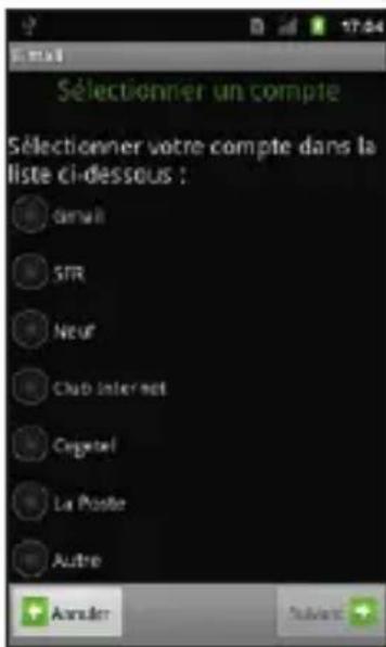 SFR STARADDICT II - COMMENT PARAMÉTRER MON COMPTE MAIL ? - 3
