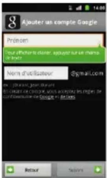 SFR STARADDICT II - Si vous avez un compte Gmail™ : - 3