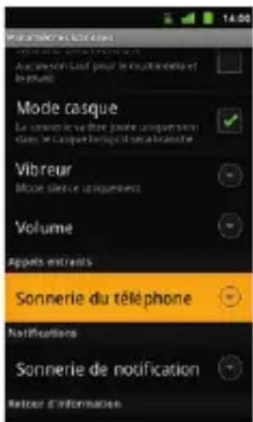 SFR STARADDICT II - Comment personnaliser ma sonnerie ? - 4