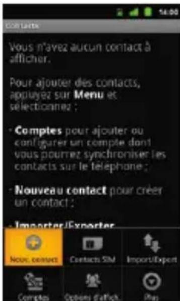 SFR STARADDICT II - COMMENT CRÉER UN CONTACT ? - 3