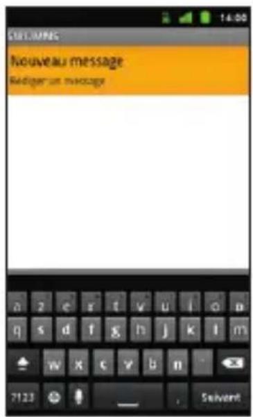 SFR STARADDICT II - COMMENT ÉCRIRE/ENVOYER UN SMS ? - 2