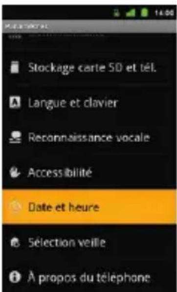 SFR STARADDICT II - COMMENT CHANGER LA DATE ET L'HEURE ? - 4