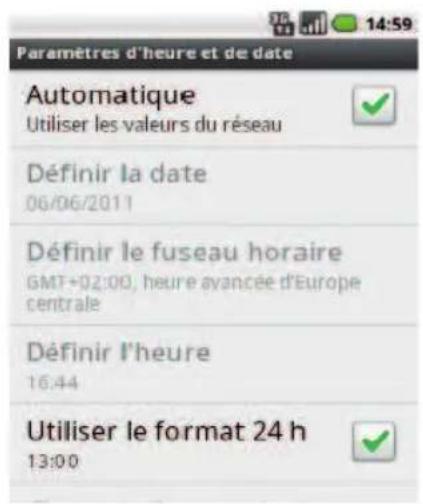 SFR STARSHINE - COMMENT CHANGER LA DATE ET L'HEURE ? - 3