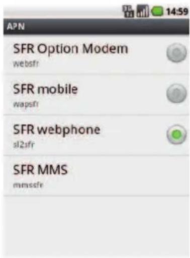SFR STARSHINE - COMMENT MODIFIER MON PROFIL DE CONNEXION EN FONCTION DE MON FORFAIT - 4