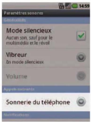 SFR STARSHINE - Comment personnaliser ma sonnerie ? - 3