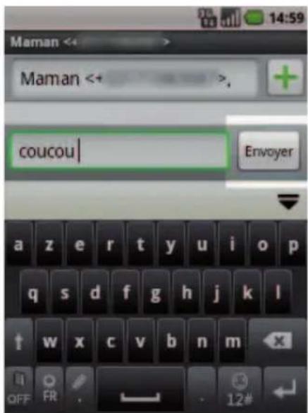 SFR STARSHINE - COMMENT ÉCRIRE/ENVOYER UN SMS ? UN MMS ? - 3