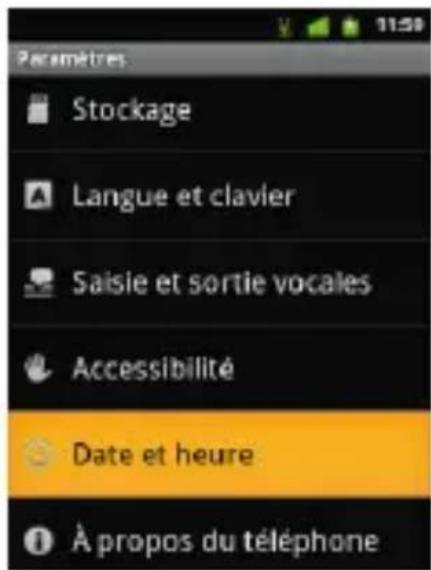SFR STARTEXT II - COMMENT CHANGER LA DATE ET L'HEURE ? - 3