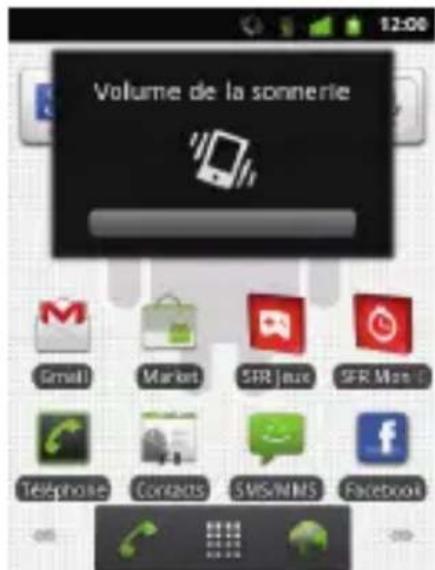 SFR STARTEXT II - Comment actionner le mode Vibreur ? - 1