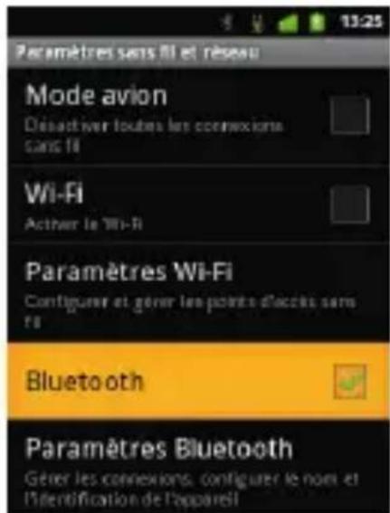 SFR STARTEXT II - COMMENT ACTIVER/ DÉSACTIVER LE BLUETOOTH ? - 3