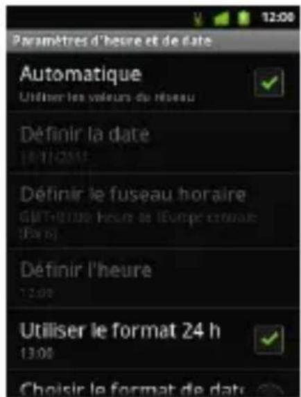 SFR STARTEXT II - COMMENT CHANGER LA DATE ET L'HEURE ? - 4