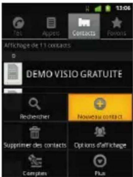 SFR STARTEXT II - COMMENT CRÉER UN CONTACT ? - 1