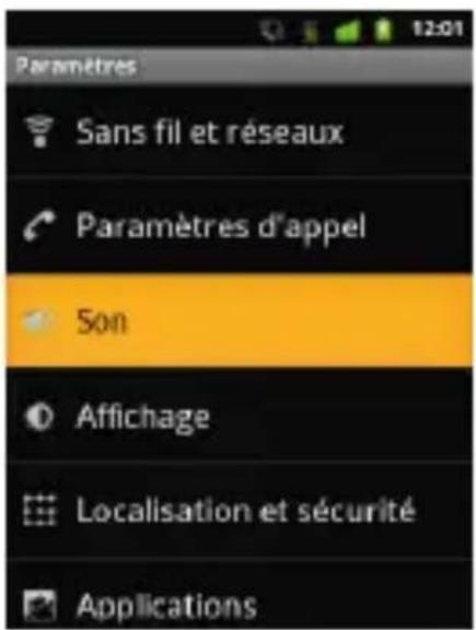 SFR STARTEXT II - Comment personnaliser ma sonnerie ? - 2