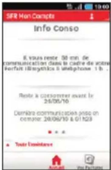 SFR STARTEXT II - COMMENT CONSULTER MA CONSOMMATION MOBILE AVEC SFR MON COMPTE ? - 2