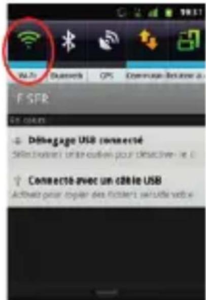 SFR STARTRAIL II - COMMENT ACTIVER/DÉSACTIVER LE WIFI ? - 2