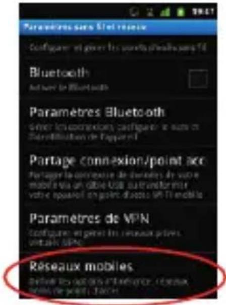 SFR STARTRAIL II - COMMENT MODIFIER MON PROFIL DE CONNEXION EN FONCTION DE MON FORFAIT ? - 2