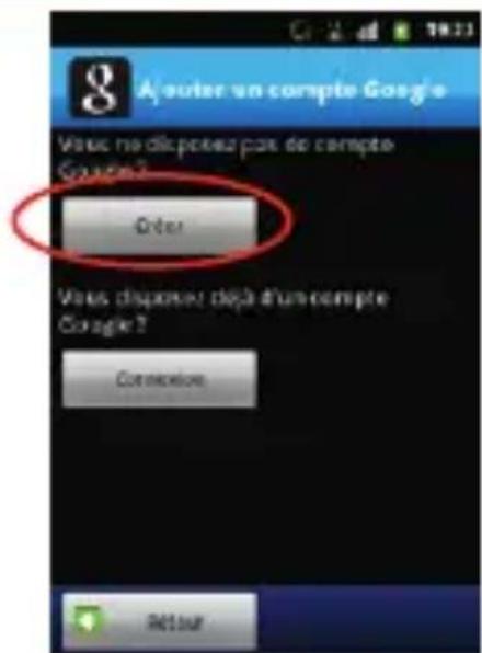SFR STARTRAIL II - COMMENT CRÉER OU ME CONNECTER À UN COMPTE GMAIL™ ? - 2