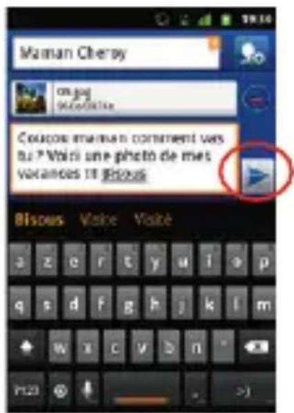 SFR STARTRAIL II - COMMENT ÉCRIRE/ENVOYER UN SMS/MMS ? - 2