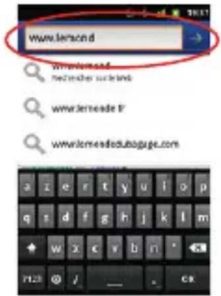 SFR STARTRAIL II - COMMENT ALLER SUR INTERNET ? ET FAIRE UNE RECHERCHE GOOGLE™ ? - 2