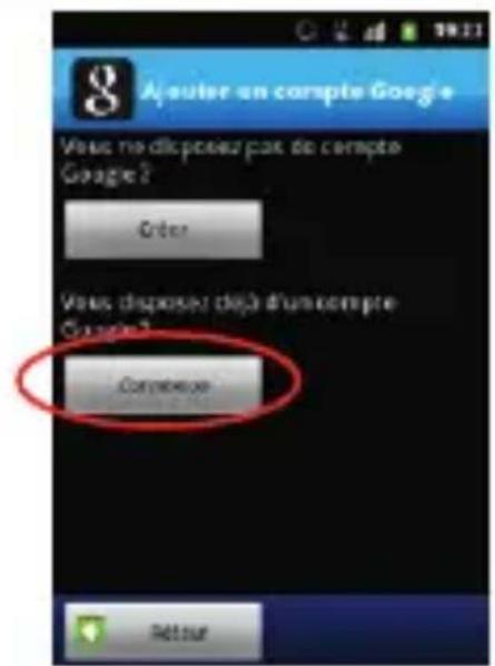 SFR STARTRAIL II - Si vous possédez déjà un compte Gmail™ : - 2